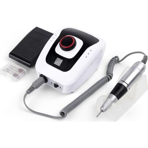 Nail Drill 35000 Nail Equipment Manicure Pedicure Tools Electric Nail Art Drill Pen Machine Set for Nail Art Speed View Screen