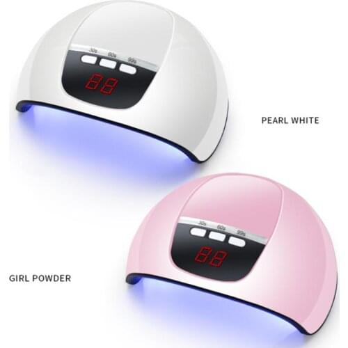 Professional Nail Lamp 45W LED UV Light IR Sensor Timer Glue Dryer Manicure Drying Lamp For Gel Varnish