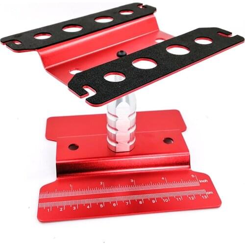 Metal Repair Station Work Stand Assembly Platform for 1/10 1/8 RC Car Traxxas TRX-4 Axial SCX10 90046 D90 RC Crawler Tamiya HSP