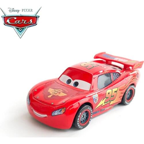 Disney Pixar Cars Diecast #95 McQueen Diecast Metal Alloy Model Cars Disney Car 1:55 Toy Collection Kids Best Gift for children