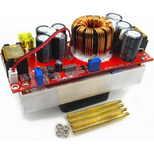 1500W DC-DC Step-up Boost Converter 10-60V to 12-90V 30A Constant Current Power Supply Module LED Driver Voltage Power Converter