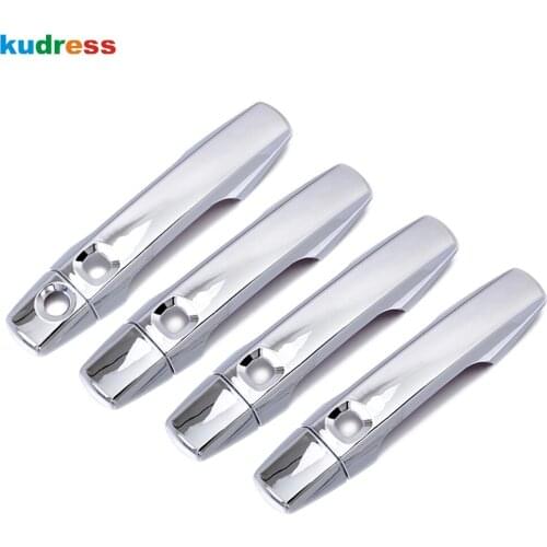 For Toyota Land Cruiser J200 Lexus LX 570 2008 2009 2010 2011 Chrome Side Door Handle Catch Cover Trim Accessories Car Styling