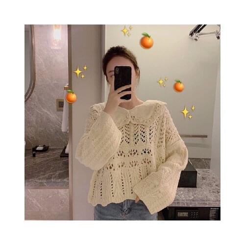 New Female Sweater Women Winter Pullover Knitting Overszie Long Sleeve Girls Tops Loose Sweaters Knitted Outerwear Thin Sexy
