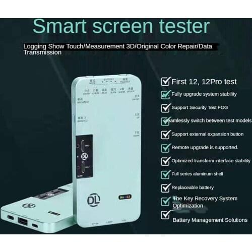 DL-S200 LCD Screen Tester For IPhone 12 11Pro MAX XS XR 8 7 6S Programmer Ambient Light Sensor Original Color True Tone 3D Touch
