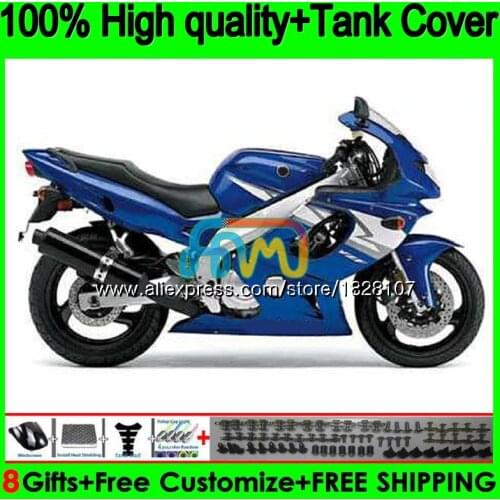 YZF-600R For YAMAHA YZF600R Thundercat 96 97 98 1999 COOL Blue hot 2000 2001 02 72BS.62 YZF 600R 1996 1997 1998 99 00 01 Fairing
