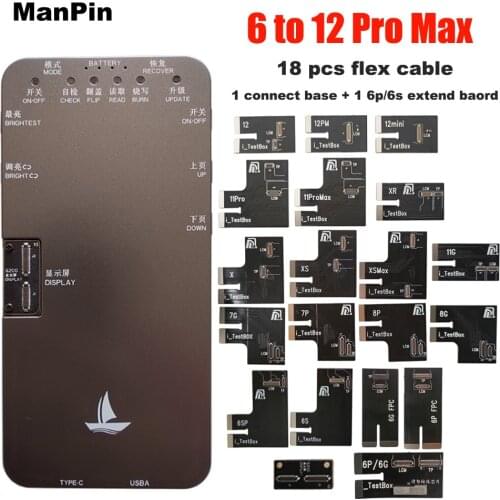 S200 LCD Screen Tester For iPhone 12Pro MAX Mini 11 Pro XS XR X 8 7 6S 6 Plus True Tone Recover Display TP 3D Touch Testing Tool