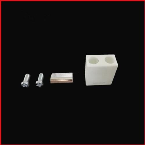 1 ceramic terminal block / high temperature insulated ceramic terminal / Long * wide * high=24*13*26/Nickel plating
