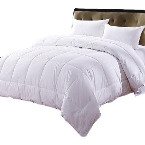 100% White Goose Down Comforter for Winter Autumn Duvet Insert Blanket Filling Feather Down Quilt Duvet King/Double/Single Size