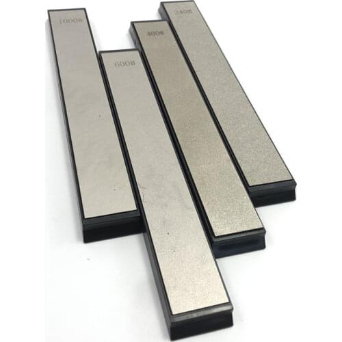 240# 400# 600# 1000# 4 pcsDiamond sharpening stone knife sharpener Fixed angle knife sharpener honing stonesc whetstone