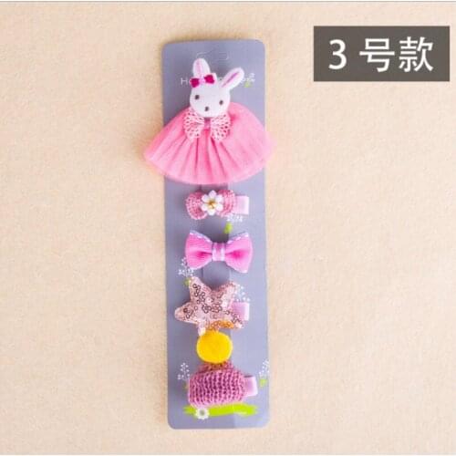 5pcsExquisite Sweet Cute Girlfriend Gifts Everyday Wear Various Hairpins