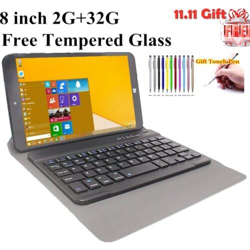 11.6 INCH Tablet PC With Doking Keyboard 1GB+64/32GB Windows 10 Home Z8350 CPU 1366*768 IPS Screen WIFI Bluetooth Dual Camera