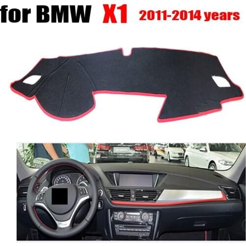 FUWAYDA Auto dashboard mat For BMW 1 Series 2011-2014 Car dashboard avoid light pad instrument platform