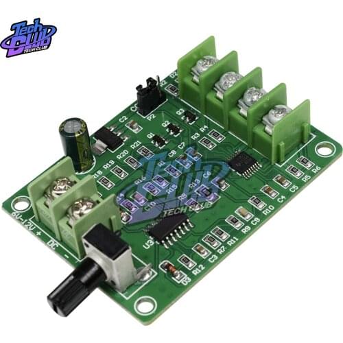 Brushless DC Motor Driver Controller Board with Reverse Voltage Over Current Protection for Hard Drive Motor 3/4 Wire