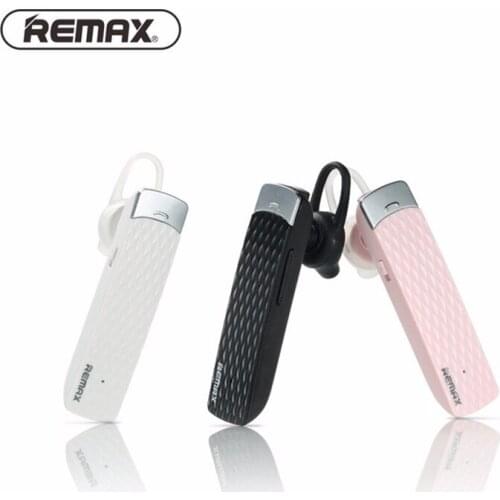 Remax T9 Bluetooth Headset Wireless Headphone Earphone French English Spanish Voice prompt Headset for Smartphones