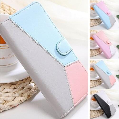 Flip Phone Bags For iPhone 12 Mini X XS XR 11 Pro Max 5S 6 6S 7 8 Plus SE 2020 Hit Color Case Card Pocket Book Wallet Cover E29G
