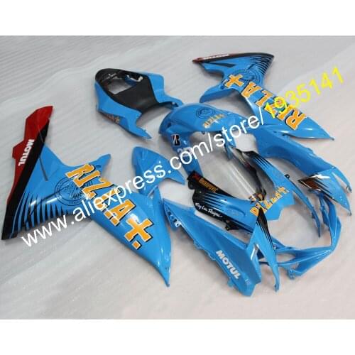 For Suzuki GSXR600 GSXR750 K11 11 12 13 14 15 16 17 18 19 GSX-R600/750 Blue ABS Motorcycle Fairing Kit (Injection molding)