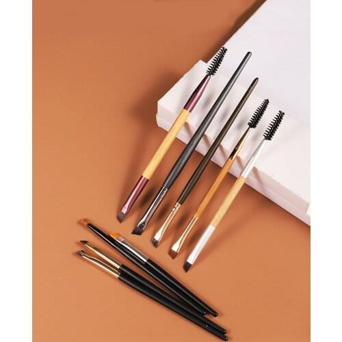 Make Up Brush Oblique Flat Edge Eyebrow Detail Make-Up Tools Super Thin Fine Angle Eyeliner Brush Professional Beauty Appliance