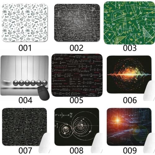 Mouse Pads Chalk Doodle Hand Drawn Chemistry Science Magnet Scientific Mousemats