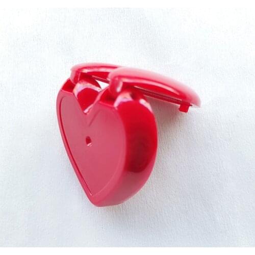 Love Heart Shape Empty Eyeshadow Case Rouge Lipstick Box Pigment Palette Refillable Foundation Makeup Dispenser With Pallet C1FF