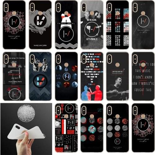 Twenty one pilots Coque Funda Etui Phone Cases Soft Cover For Xiaomi Redmi Note 10 9 8 7 6 5 Pro 10s 9s 9T 8T Bag
