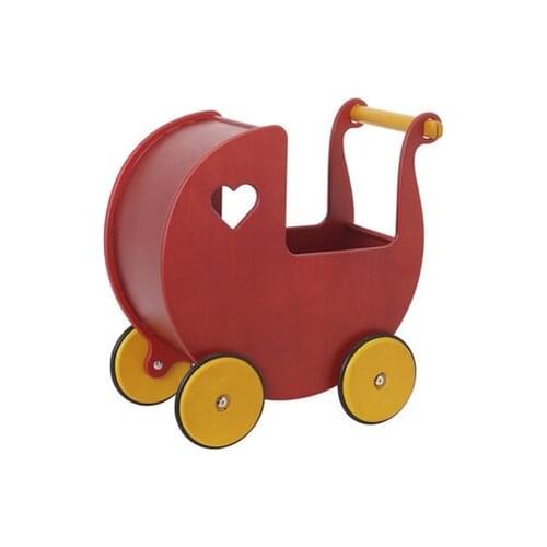 German sebra baby walker toy hand push parm stroller baby stroller super market toy Walker 8-24 months wooden scooter baby