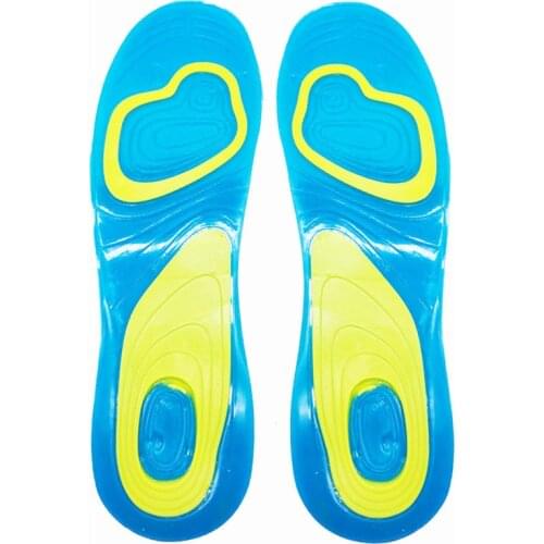Silicone Gel Insole Orthopedic Foot Care For feet Shoes Sole Sport Insoles Shock Absorption Pads Arch Orthotic Pad Insole