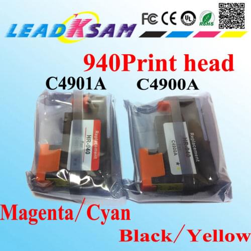 1 Set for 940 Print head compatible for hp940 Printhead C4900A C4901A for officejet pro 8000 8500 8500A plus printer