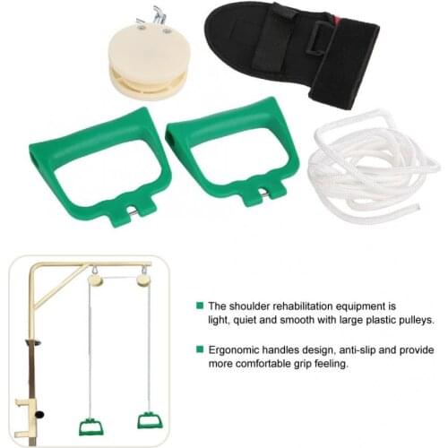 Pain Relief Upper Limb Shoulder Joint Rehabilitation Training Kit Exercise Door Hanging Pulley Trainer Home Use Braces Supports