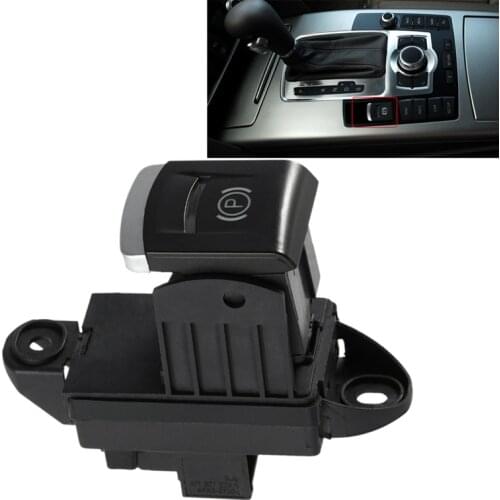 10 Pins Car Parking Brake Handbrake Stop Button Switch Replacement for Audi A6 C6 L2.4 2006 2007 2008 4F1927225C