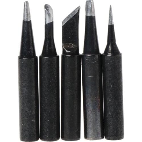 2020 New 5 Pcs Lead-Free Soldering Solder Iron Tips 900M-T For Hakko 936 SAIKE 909D 852 936d