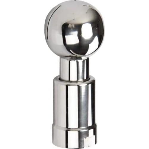 3/8" 1/2" 3/4" 1" -2" BSP Female Washing Head Rotary Spraying Cleaning Ball SUS304 Stainless For Canister CIP Tank Homebrew Beer