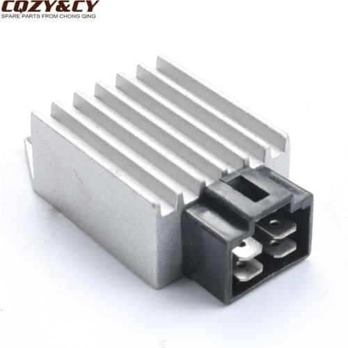 12v 4-pin Voltage Regulator Rectifier for GY6 50cc 139QMB Scooter Moped ATV 4 Stroke
