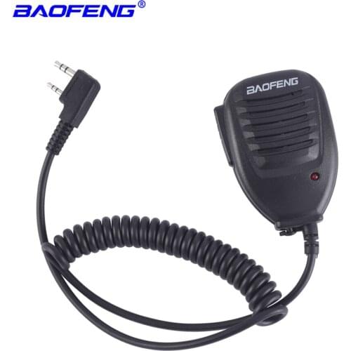 Baofeng Radio Speaker Mic Microphone PTT for Portable Two Way Radio Walkie Talkie UV-5R UV-5RE UV-5RA UV-6R 888S UV-82