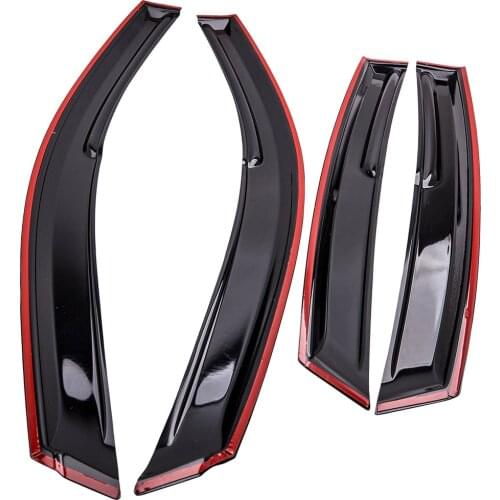 4PCS WINDOW VISOR 2018-2020 FOR HONDA ACCORD JDM 3D SUN/RAIN GUARD DEFLECTOR