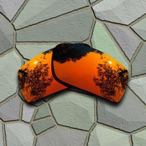Red Orange Sunglasses Polarized Replacement Lenses for Oakley Gascan