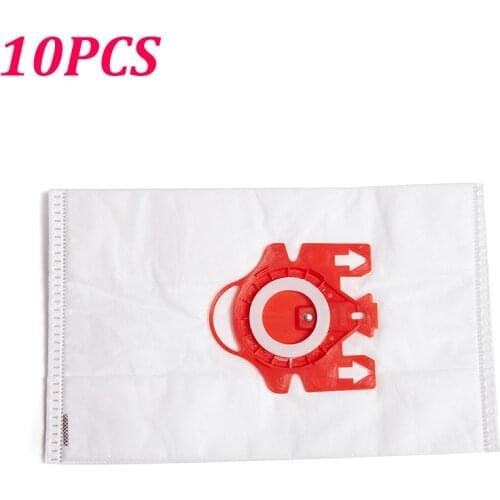 10Pcs/Lot Vacuum Cleaner Dust Bags For MIELE FJM C1 & C2 Synthetic Type Hoover Hepa Replacement Microfiber Cloth Bag