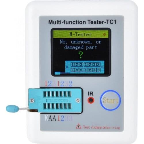 Multimeter Portable Multifunction Full Color Graphics Display Diode Triode Capacitor Transistor Tester