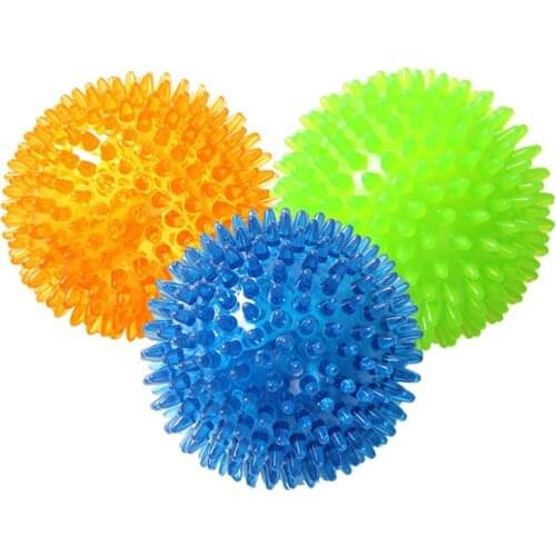 Indestructible Dog Accessories Samoyed Things Toys Dogs Petty Interactive Toy Spiked Ball Games Dog Squeaker Toys for Puppies
