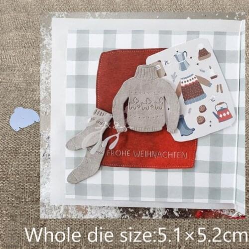 New Design Craft Metal Cutting Die die cuts fawn decoration sweater scrapbook Album Paper Card Craft Embossing die cuts