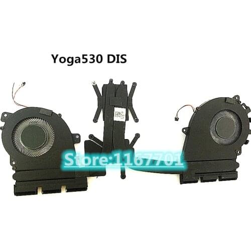 New Original Laptop/Notebook CPU cooling Radiator Heatsink&Fan for Lenovo Yoga 530-14 530-14IKB 530-14ARR Flex6-14 Flex6-14IKB