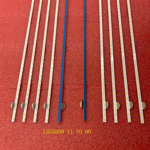 5set=10pcs LED Backlight strip For SONY KDL-55W800B 55W805C KDL-55W807C 55W800C 55W755C KDL-55W809C 55W850C 74.55T26.001-0-FC1