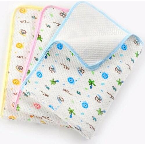 Baby Changing MatBaby Waterproof Urine Pad Mat Cotton Washable 3 Size Bed Sheet Pad AQW-GTF