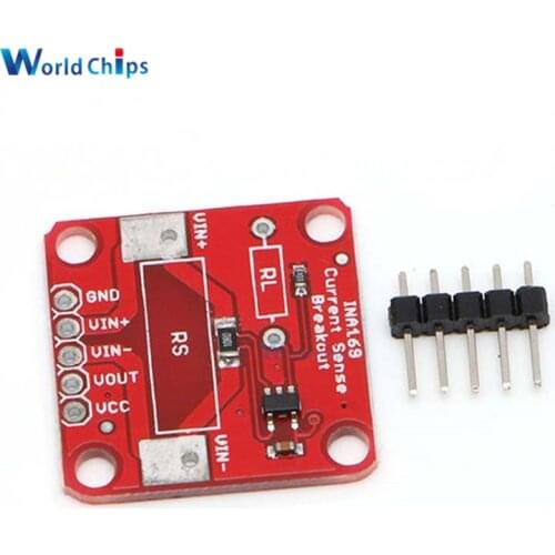 INA169 Current Sensor Board High Precision Analog to Current Sensing Breakout Converter Module Current Monitor 3.5mA-35mA