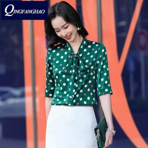 QingFangHao Women's Printed Shirts