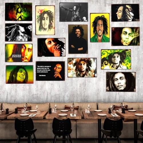 Rock Music Vintage Music Star Metal Tin Sign Wall Bar Pub Hotel Cafe Home Art Garage Craft Decor Cuadros DU-1655