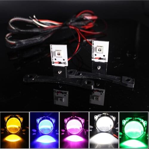 Car Styling LED DRL Demon Evil Eye Devil Eyes LEDs Module For Headlight Projector Lens Retrofit Yellow Red Blue White Green