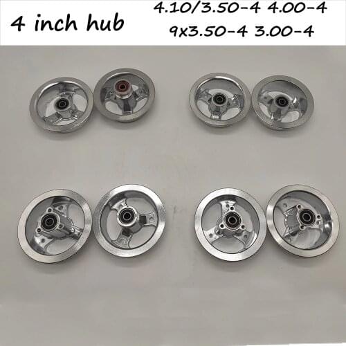 4.10/3.50-4 4.00-4 3.00-4 Aluminum Alloy Wheel Rim Hub for MIni Motorcycle Electric Scooter