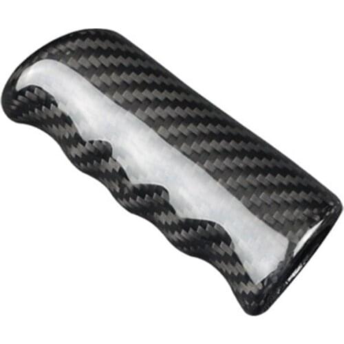 Carbon Fiber Interior Trim Car Handbrake Grips Cover Sticker for Mercedes Benz G Class W463 2000-2019