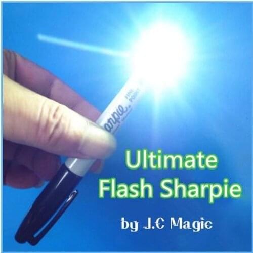 Ultimate Flash Sharpie by J.C Magic,Stage,Illusion,Gimmick,Props,Accessories,Mentalism,Magia Trick,Coin Vanishing