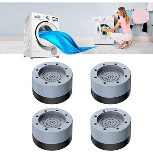 1Pcs Universal Washing Machine Rubber Mat Anti Vibration Feet Pads Anti-Vibration Pad Dryer Refrigerator Base Fixed Non-Slip Pad